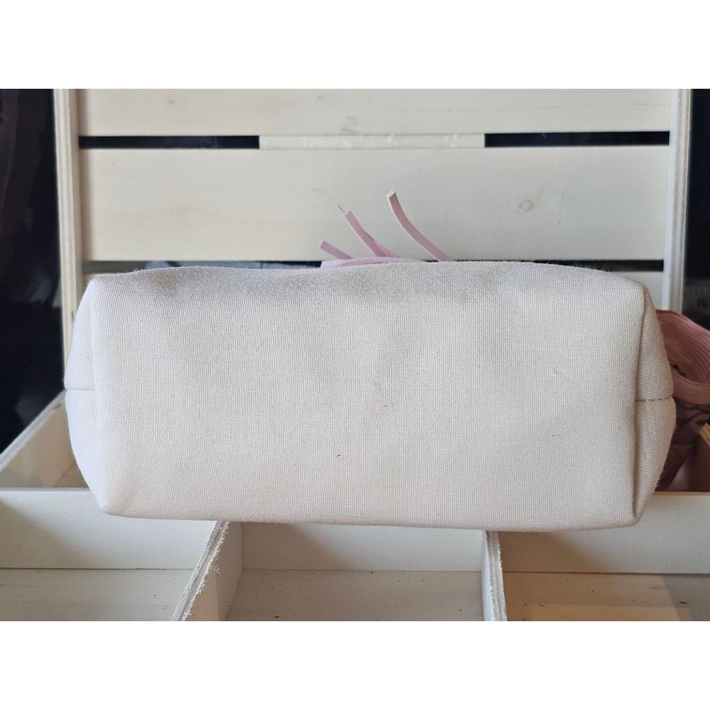 Dior White Crossbody Bag with Pink Scarf Accent - Picture 5 of 15